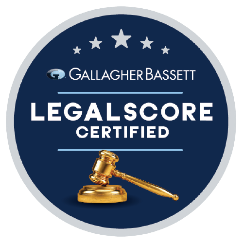 Gallagher Bassett Legal Score Certified Logo